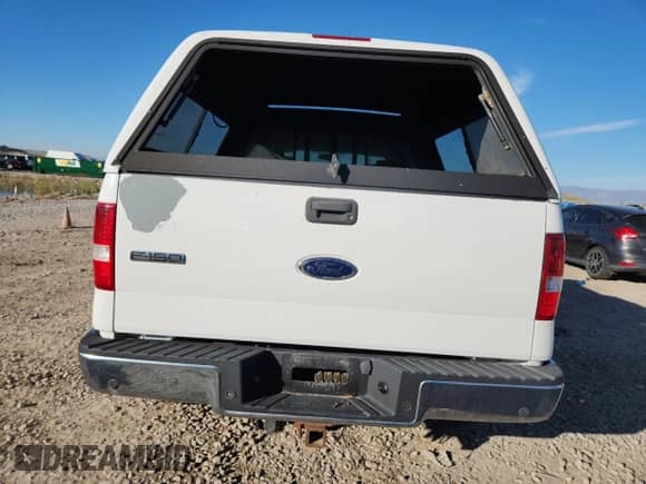 2005 Ford F-150 XLT with VIN 1FTPW14575KE12596, listed as a Copart auction lot 90725165 with 136,020 mi miles and Clean title. Bid and sale history available at DreamBid. Image 6.