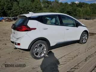 2021 Chevrolet Bolt EV LT with VIN 1G1FY6S05M4113243, listed as a Copart auction lot 83977935 with 39,381 mi miles and Salvage title. Bid and sale history available at DreamBid. Image 3.