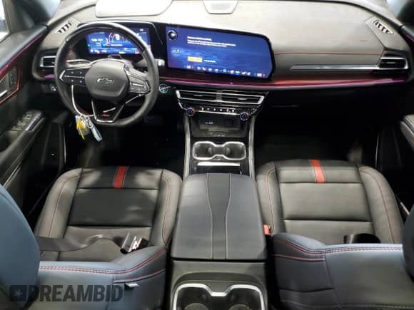 2025 Chevrolet Traverse AWD RS with VIN 1GNEVLRS4SJ172498, listed as a Copart auction lot 62007715 with 6,625 mi miles and Salvage title. Bid and sale history available at DreamBid. Image 8.