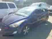 2013 Hyundai Elantra GLS with VIN 5NPDH4AE3DH346032, listed as a IAAI auction lot 43371862 with 122,195 mi miles and . Bid and sale history available at DreamBid. Image 2.