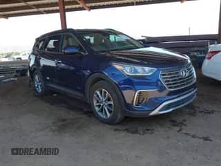2017 Hyundai Santa Fe SE z VIN KM8SM4HF3HU240253, wystawiony jako IAAI lot #42714323 z przebiegiem 171 706 mil mil oraz . Historia ofert i sprzedaży dostępna na DreamBid. Obrazek 1.