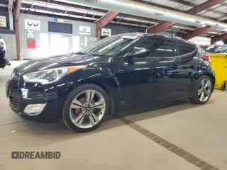 2013 Hyundai Veloster w/Black Int with VIN KMHTC6AD3DU111385, listed as a Copart auction lot 86124085 with 144,014 mi miles and Clean title. Bid and sale history available at DreamBid. Image 1.