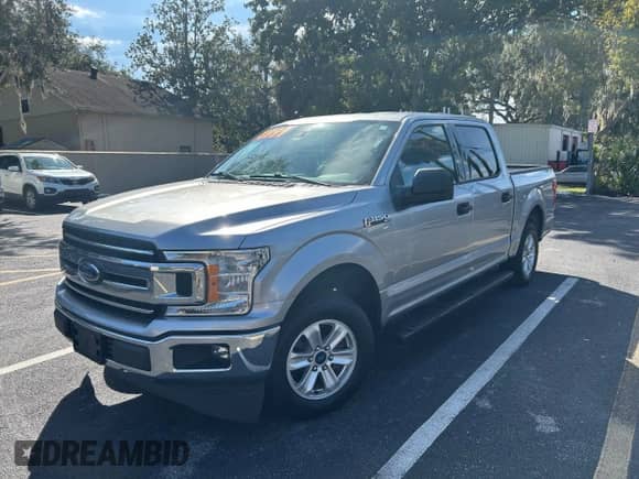 2020 Ford F-150 XL with VIN 1FTEW1C56LFA22362, listed as a Copart auction lot 90126995 with 134,699 mi miles and Clean title. Bid and sale history available at DreamBid. Image 2.