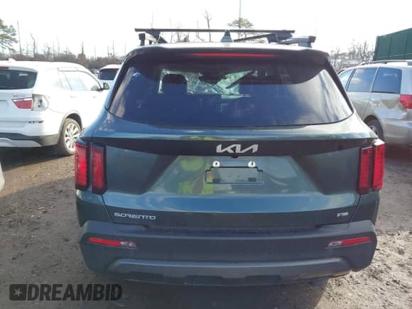 2023 Kia Sorento X-Line EX with VIN 5XYRHDLF1PG227287, listed as a IAAI auction lot 41645604 with 12,694 mi miles and . Bid and sale history available at DreamBid. Image 16.