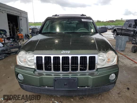 2006 Jeep Grand Cherokee Limited with VIN 1J8HS58N96C362645, listed as a Copart auction lot 71796665 with Not provided miles and Salvage title. Bid and sale history available at DreamBid. Image 5.