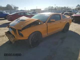 2007 Ford Mustang Shelby GT500 with VIN 1ZVHT88S675280225, listed as a Copart auction lot 43610755 with 180,032 mi miles and Salvage title. Bid and sale history available at DreamBid. Image 1.