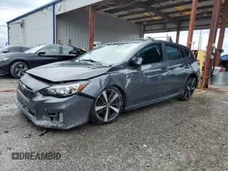 2018 Subaru Impreza Special Sports with VIN 4S3GTAK65J3708726, listed as a Copart auction lot 70286415 with 78,359 mi miles and Salvage title. Bid and sale history available at DreamBid. Image 1.