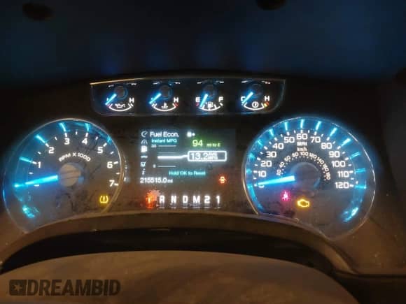 2014 Ford F-150 XLT с VIN 1FTFW1E64EFA57057, выставлен на аукционе IAAI как лот 41433598 с пробегом 215 515 миль миль и . История ставок и продаж доступна на DreamBid. Изображение 7.