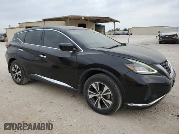 2022 Nissan Murano S with VIN 5N1AZ2AJ0NC130651, listed as a Copart auction lot 51352255 with 46,543 mi miles and Clean title. Bid and sale history available at DreamBid. Image 4.