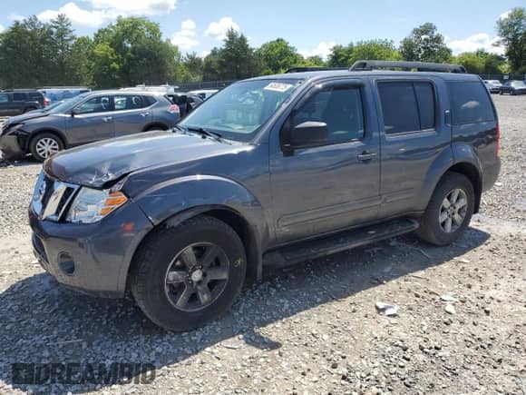 2010 Nissan Pathfinder SE with VIN 5N1AR1NB6AC623211, listed as a Copart auction lot 64636775 with 165,408 mi miles and Salvage title. Bid and sale history available at DreamBid. Image 1.