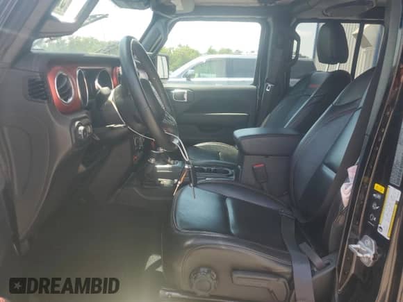 2022 Jeep Wrangler Unlimited Rubicon с VIN 1C4HJXFG1NW193437, выставлен на аукционе Copart как лот 57137365 с пробегом 56 732 миль миль и Списание • Salvage title. История ставок и продаж доступна на DreamBid. Изображение 7.