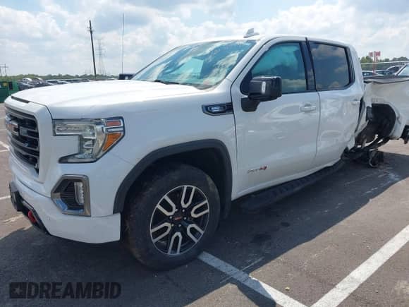 2021 GMC Sierra 1500 AT4 with VIN 3GTU9EET3MG320485, listed as a IAAI auction lot 43170195 with 123,129 mi miles and . Bid and sale history available at DreamBid. Image 18.