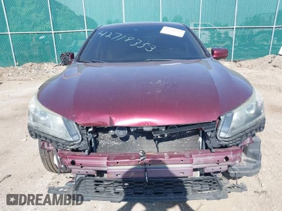 2013 Honda Accord EX-L z VIN 1HGCR2F81DA029598, wystawiony jako IAAI lot #42718353 z przebiegiem 220 720 mil mil oraz . Historia ofert i sprzedaży dostępna na DreamBid. Obrazek 12.