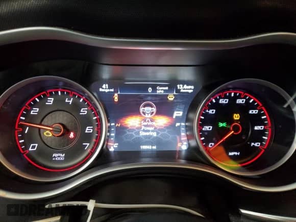 2015 Dodge Charger SXT with VIN 2C3CDXHGXFH814662, listed as a Copart auction lot 46355995 with 195,943 mi miles and Salvage title. Bid and sale history available at DreamBid. Image 9.