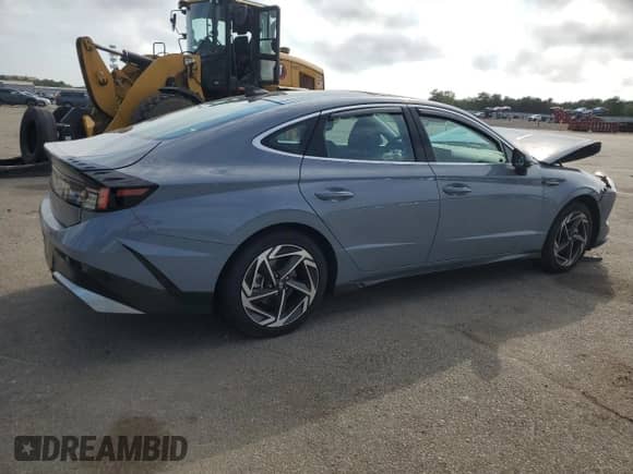 2025 Hyundai Sonata SEL Convenience z VIN KMHL14JA7SA454943, wystawiony jako Copart lot #81751865 z przebiegiem 5 136 mil mil oraz Szkoda całkowita • Salvage title. Historia ofert i sprzedaży dostępna na DreamBid. Obrazek 3.