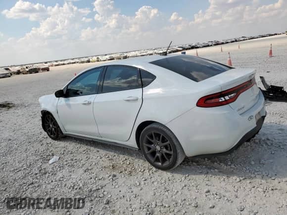 2016 Dodge Dart SXT with VIN 1C3CDFBB6GD564973, listed as a Copart auction lot 85489985 with 89,925 mi miles and Salvage title. Bid and sale history available at DreamBid. Image 2.