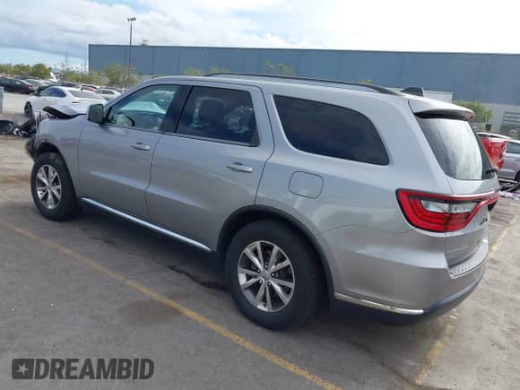 2016 Dodge Durango Limited with VIN 1C4RDJDG3GC397768, listed as a IAAI auction lot 43186485 with 86,093 mi miles and . Bid and sale history available at DreamBid. Image 3.