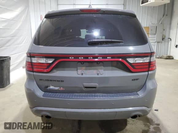 2020 Dodge Durango GT with VIN 1C4RDJDG1LC142658, listed as a Copart auction lot 58652135 with 56,928 mi miles and Salvage title. Bid and sale history available at DreamBid. Image 6.