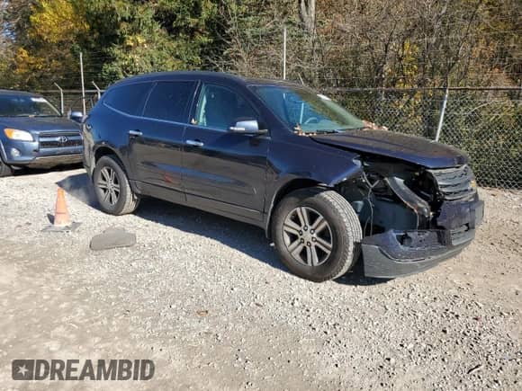 2016 Chevrolet Traverse LT with VIN 1GNKVHKD0GJ121504, listed as a Copart auction lot 90020745 with Not provided miles and Salvage title. Bid and sale history available at DreamBid. Image 4.