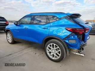 2025 Chevrolet Blazer LT с VIN 3GNKBCR43SS102132, выставлен на аукционе Copart как лот 81805725 с пробегом 9 885 миль миль и Списание • Salvage title. История ставок и продаж доступна на DreamBid. Изображение 2.