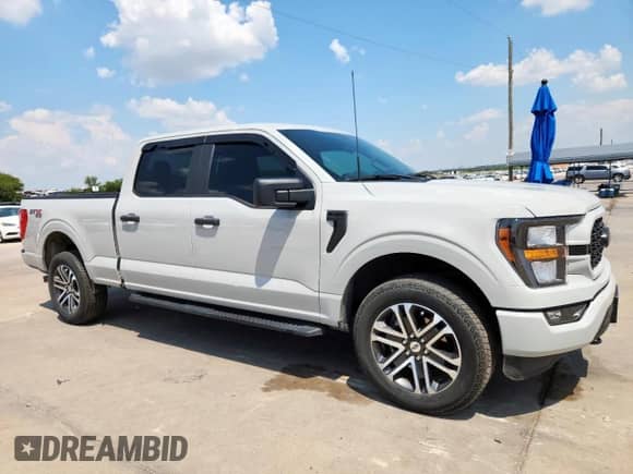 2023 Ford F-150 XL with VIN 1FTFW1E53PKE73277, listed as a Copart auction lot 69456845 with 37,429 mi miles and Clean title. Bid and sale history available at DreamBid. Image 4.