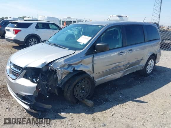 2015 Dodge Grand Caravan SE Plus with VIN 2C4RDGBGXFR540615, listed as a IAAI auction lot 43135303 with 77,597 mi miles and . Bid and sale history available at DreamBid. Image 2.
