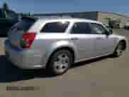 2007 Dodge Magnum with VIN 2D4FV47V47H816433, listed as a Copart auction lot 62767934 with 191,015 mi miles and Salvage title. Bid and sale history available at DreamBid. Image 3.