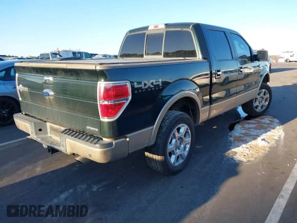 2013 Ford F-150 XL with VIN 1FTFW1EF9DKE08938, listed as a IAAI auction lot 43392604 with 166,881 mi miles and . Bid and sale history available at DreamBid. Image 4.