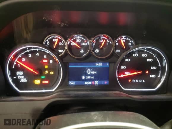 2022 Chevrolet Silverado 1500 LT с VIN 1GCPYJEK5NZ185544, выставлен на аукционе Copart как лот 45483905 с пробегом 26 545 миль миль и Списание • Salvage title. История ставок и продаж доступна на DreamBid. Изображение 9.