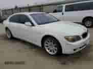 2006 BMW 7 Series 750i with VIN WBAHL835X6DT01146, listed as a Copart auction lot 58617325 with 99,178 mi miles and Clean title. Bid and sale history available at DreamBid. Image 4.