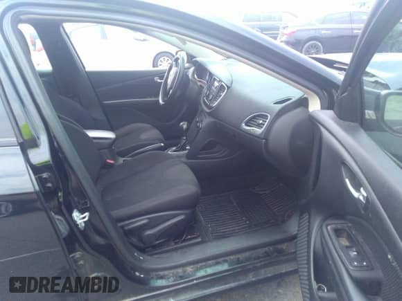 2016 Dodge Dart SXT Sport Blacktop with VIN 1C3CDFFA1GD822687, listed as a IAAI auction lot 37797560 with Not provided miles and . Bid and sale history available at DreamBid. Image 5.
