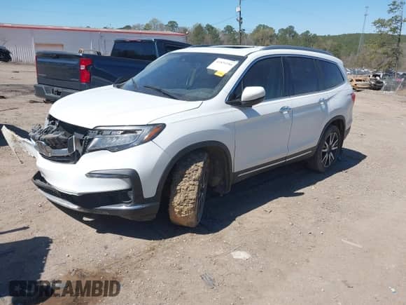 2021 Honda Pilot Touring 7-Passenger with VIN 5FNYF6H64MB074946, listed as a IAAI auction lot 41834186 with 139,153 mi miles and . Bid and sale history available at DreamBid. Image 16.