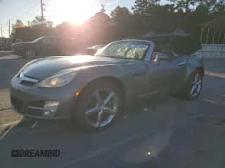 2007 Saturn Sky with VIN 1G8MB35B87Y105074, listed as a Copart auction lot 75614564 with 14,144 mi miles and Salvage title. Bid and sale history available at DreamBid. Image 1.