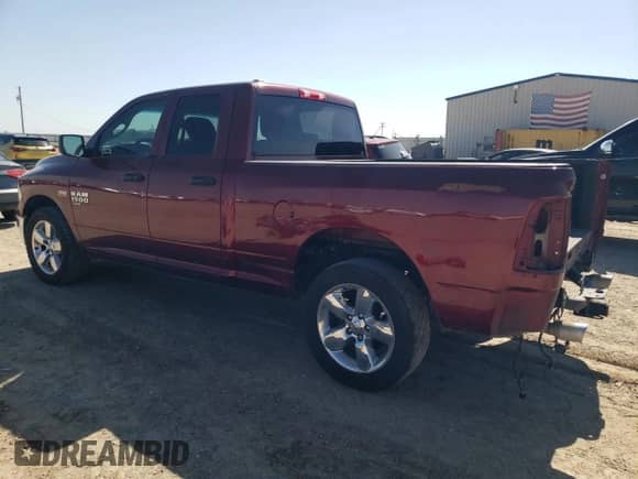 2019 Ram 1500 Tradesman z VIN 1C6RR6FT2KS681150, wystawiony jako Copart lot #56525405 z przebiegiem 99 761 mil mil oraz Szkoda całkowita • Salvage title. Historia ofert i sprzedaży dostępna na DreamBid. Obrazek 2.