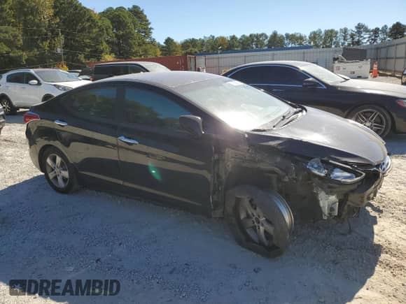 2011 Hyundai Elantra GLS with VIN 5NPDH4AE0BH000999, listed as a Copart auction lot 85843955 with 155,974 mi miles and Salvage title. Bid and sale history available at DreamBid. Image 4.