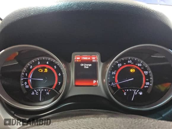2015 Dodge Journey SXT with VIN 3C4PDCBG7FT578557, listed as a Copart auction lot 80323265 with 170,665 mi miles and Clean title. Bid and sale history available at DreamBid. Image 9.