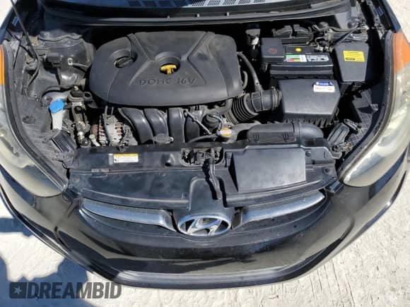 2011 Hyundai Elantra Limited with VIN KMHDH4AE2BU165504, listed as a Copart auction lot 83993465 with 146,382 mi miles and Clean title. Bid and sale history available at DreamBid. Image 11.