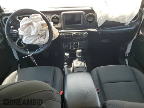 2022 Jeep Wrangler Unlimited Sport S с VIN 1C4HJXDN8NW160663, выставлен на аукционе Copart как лот 55070085 с пробегом 34 446 миль миль и Списание • Salvage title. История ставок и продаж доступна на DreamBid. Изображение 8.