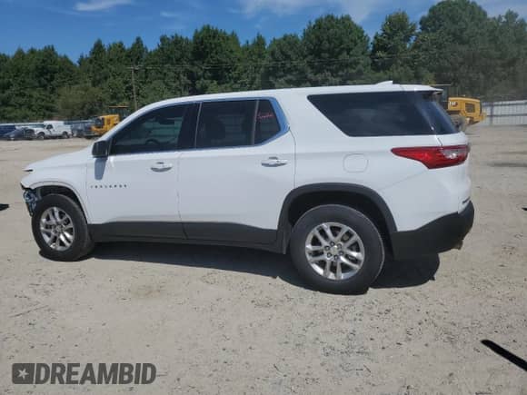 2021 Chevrolet Traverse LS с VIN 1GNEVFKW1MJ151495, выставлен на аукционе Copart как лот 71246055 с пробегом 33 205 миль миль и Списание • Salvage title. История ставок и продаж доступна на DreamBid. Изображение 2.