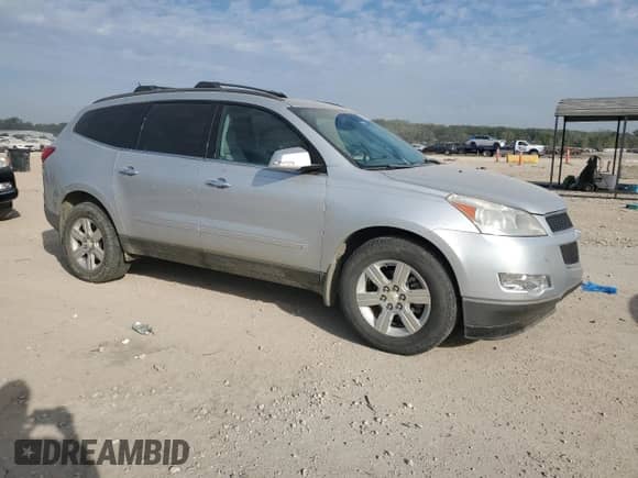 2010 Chevrolet Traverse 2LT with VIN 1GNLVGED8AS114537, listed as a Copart auction lot 84887565 with 147,673 mi miles and Salvage title. Bid and sale history available at DreamBid. Image 4.