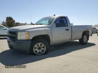 2009 Chevrolet Silverado 1500 Work Truck with VIN 1GCEC14X39Z180593, listed as a Copart auction lot 53874505 with 175,752 mi miles and Salvage title. Bid and sale history available at DreamBid. Image 1.
