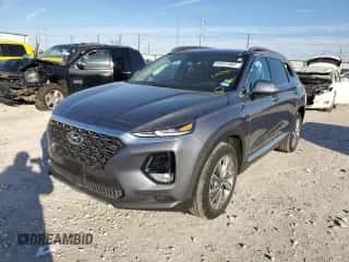 2020 Hyundai Santa Fe SEL with VIN 5NMS3CAD2LH145970, listed as a Copart auction lot 64923902 with 15,713 mi miles and . Bid and sale history available at DreamBid. Image 2.