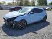 2021 Hyundai Veloster z VIN KMHT36AH2MU009000, wystawiony jako Copart lot #51254095 z przebiegiem 77 268 mil mil oraz Szkoda całkowita • Salvage title. Historia ofert i sprzedaży dostępna na DreamBid. Obrazek 1.