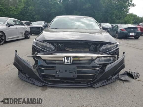 2021 Honda Accord Sport with VIN 1HGCV2F34MA024864, listed as a Copart auction lot 59881365 with Not provided miles and Salvage title. Bid and sale history available at DreamBid. Image 5.