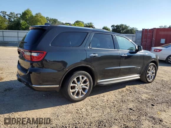 2016 Dodge Durango Citadel Anodized Platinum with VIN 1C4SDJET3GC440504, listed as a Copart auction lot 70511885 with 188,997 mi miles and Salvage title. Bid and sale history available at DreamBid. Image 3.
