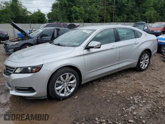 2018 Chevrolet Impala LT с VIN 2G1105S38J9107077, выставлен на аукционе Copart как лот 67289045 с пробегом 55 011 миль миль и Списание • Salvage title. История ставок и продаж доступна на DreamBid. Изображение 1.