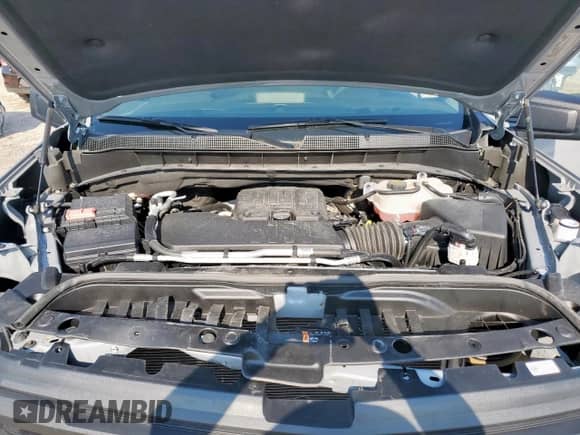 2024 Chevrolet Silverado 1500 Custom z VIN 1GCPABEKXRZ322378, wystawiony jako Copart lot #69146745 z przebiegiem 16 306 mil mil oraz Szkoda całkowita • Salvage title. Historia ofert i sprzedaży dostępna na DreamBid. Obrazek 11.