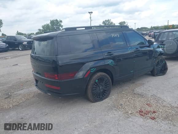 2025 Hyundai Santa Fe Calligraphy z VIN 5NMP5DG18SH061461, wystawiony jako IAAI lot #42757507 z przebiegiem 7 672 mil mil oraz . Historia ofert i sprzedaży dostępna na DreamBid. Obrazek 4.