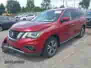 2017 Nissan Pathfinder Platinum with VIN 5N1DR2MM1HC621382, listed as a IAAI auction lot 42756913 with 82,152 mi miles and . Bid and sale history available at DreamBid. Image 17.