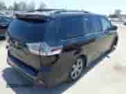 2013 Toyota Sienna SE with VIN 5TDXK3DC0DS364467, listed as a IAAI auction lot 42404833 with 126,857 mi miles and . Bid and sale history available at DreamBid. Image 4.